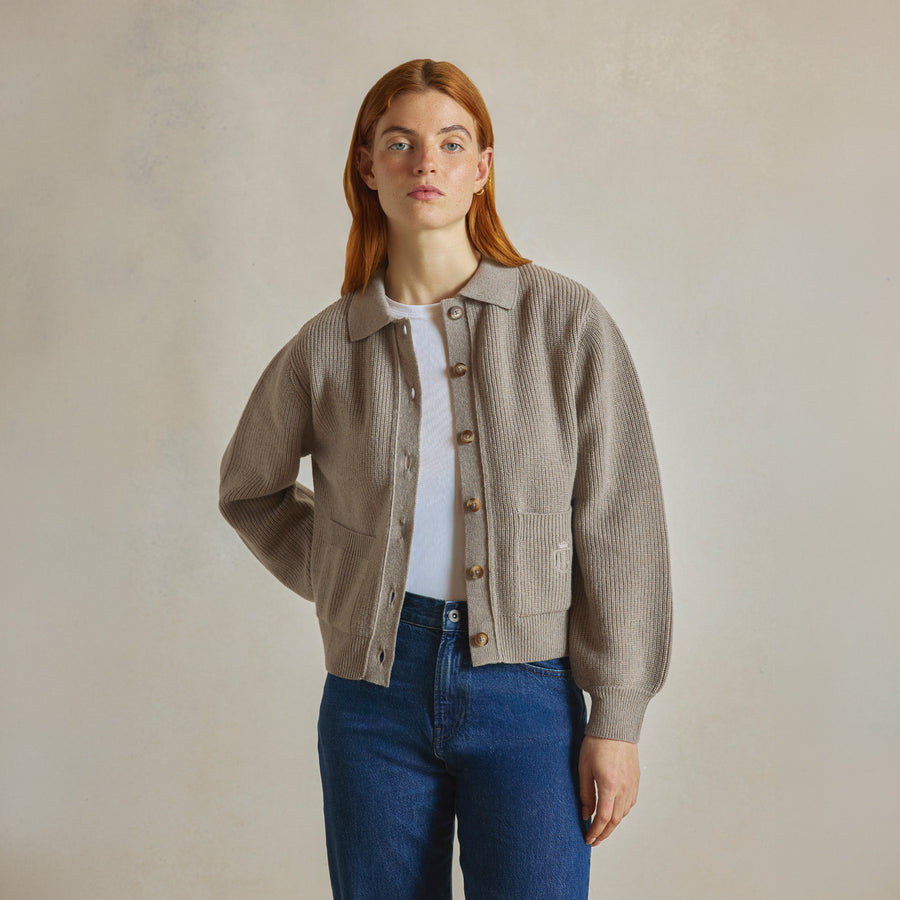 Frida - Frida Cardigan - Mushroom