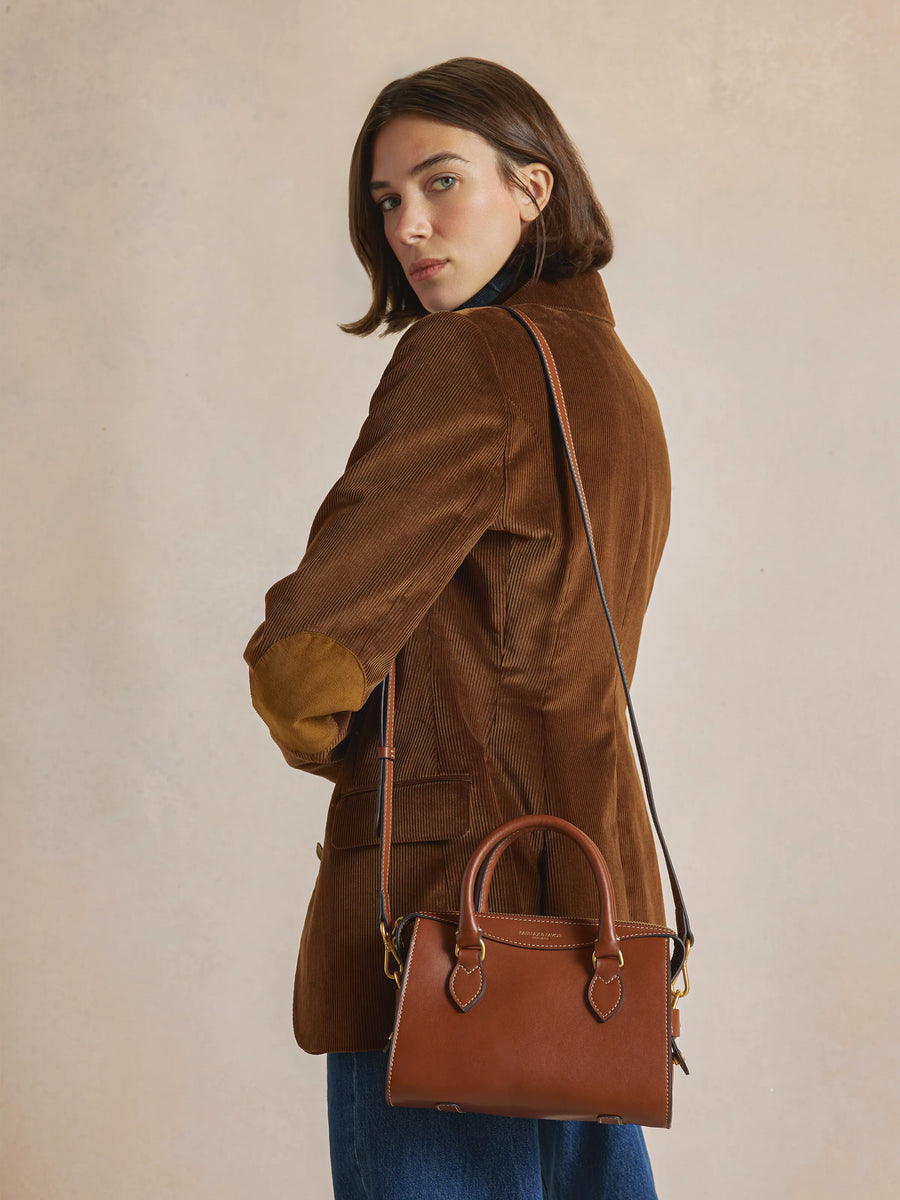 The Josie - Josie Blazer - Tan Cord