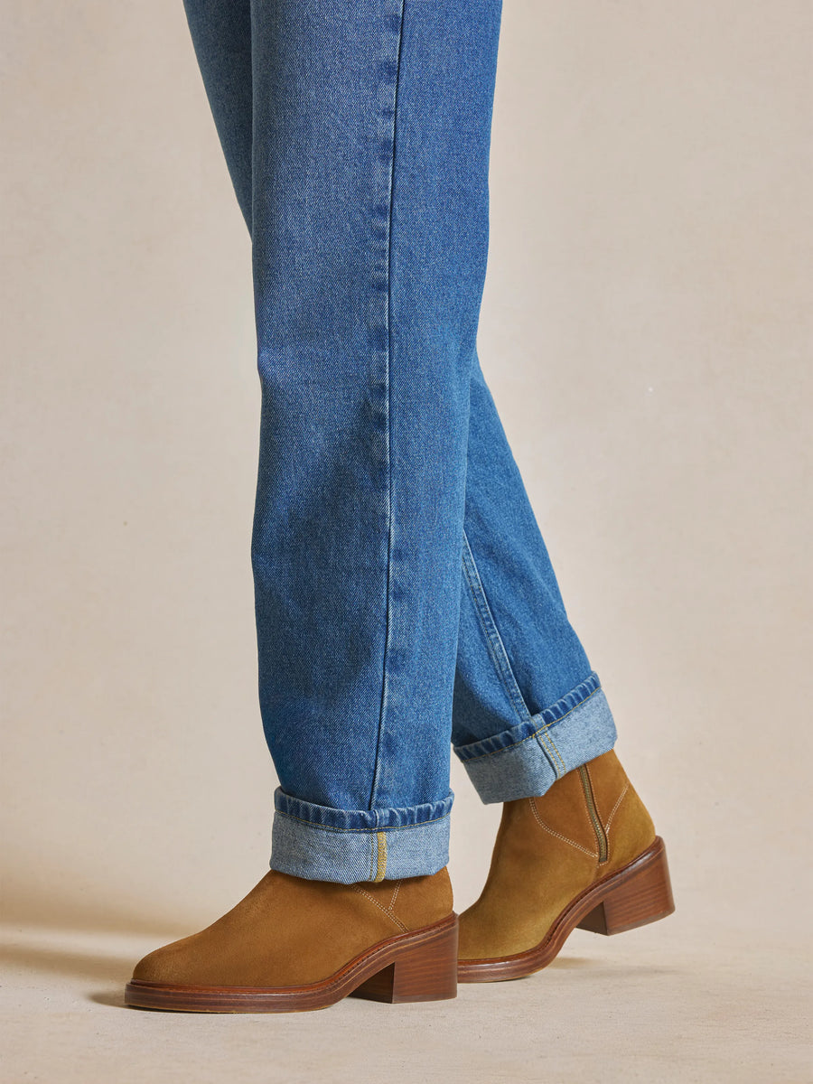 The Oulton - Oulton Ankle - Tan Suede