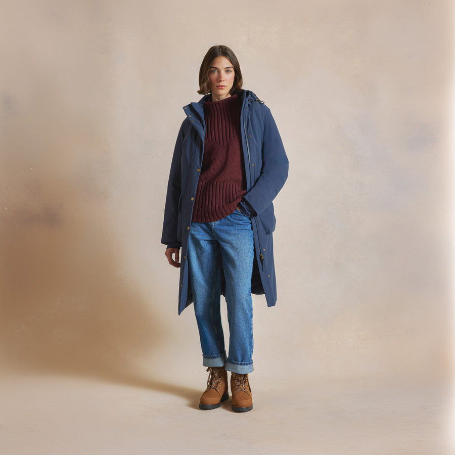 Skye - Skye Performance Coat - Navy