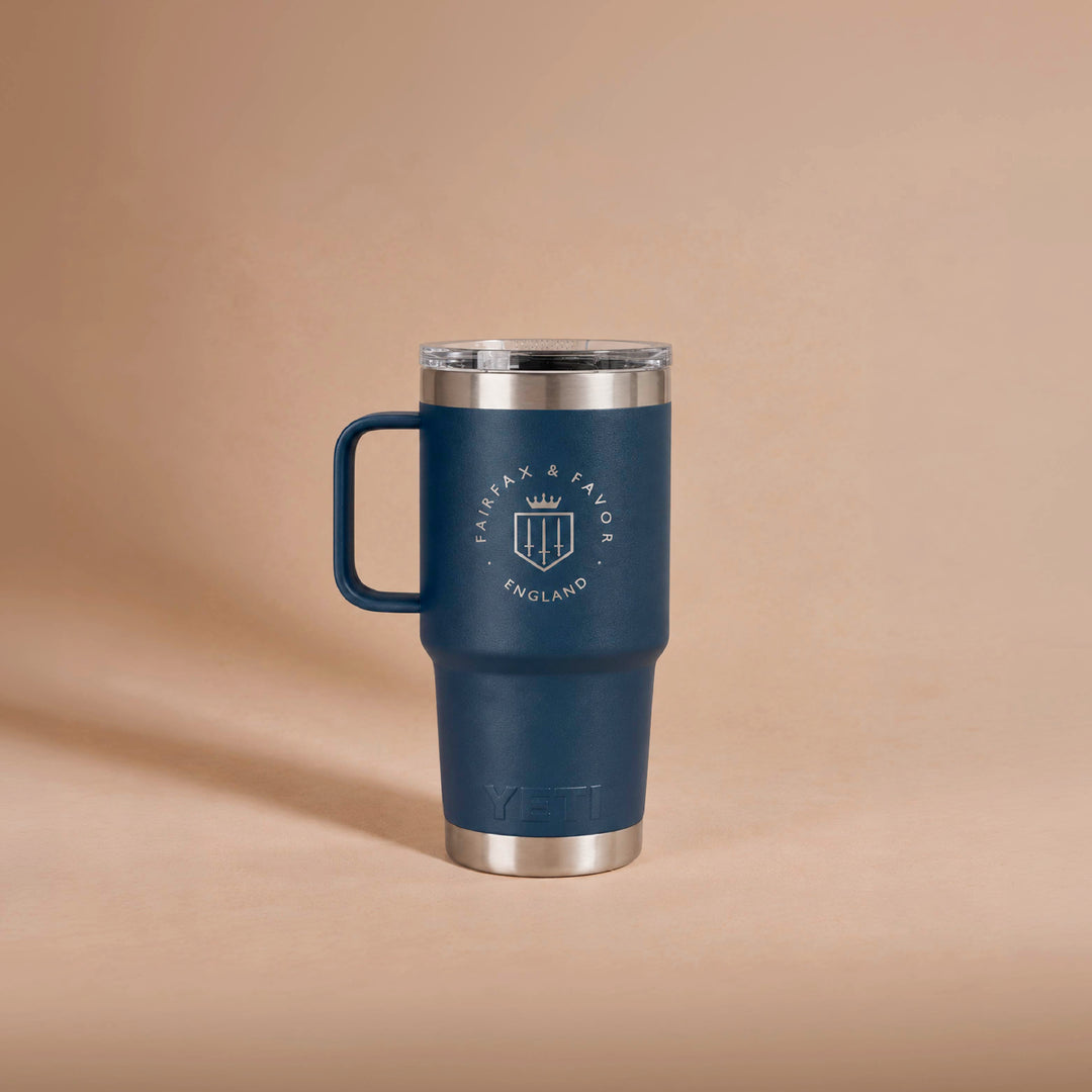 YETI 591ml Rambler Travel Mug - Navy - Lifestyle