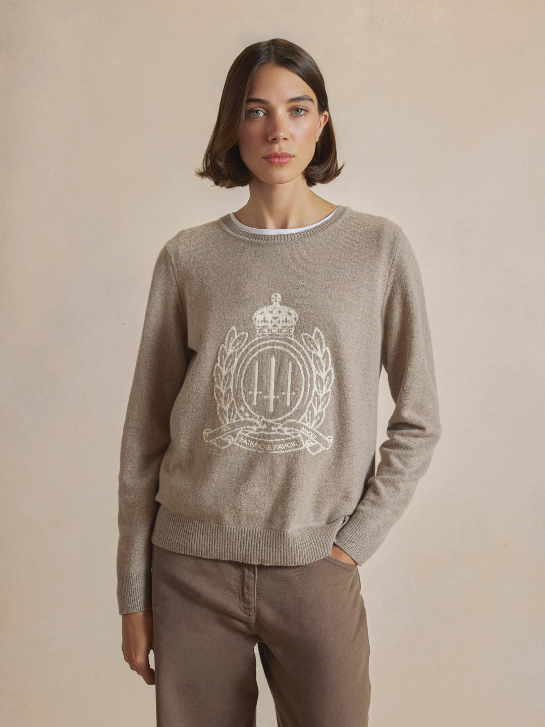 Annie Jumper - Mushroom - Knitwear