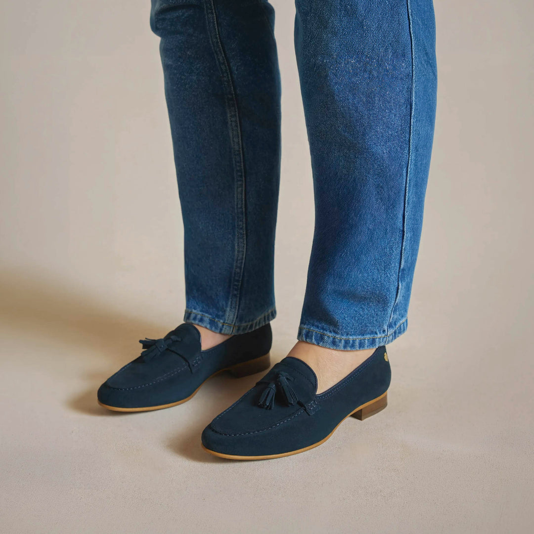 La Rochelle - Teal Suede - Shoes
