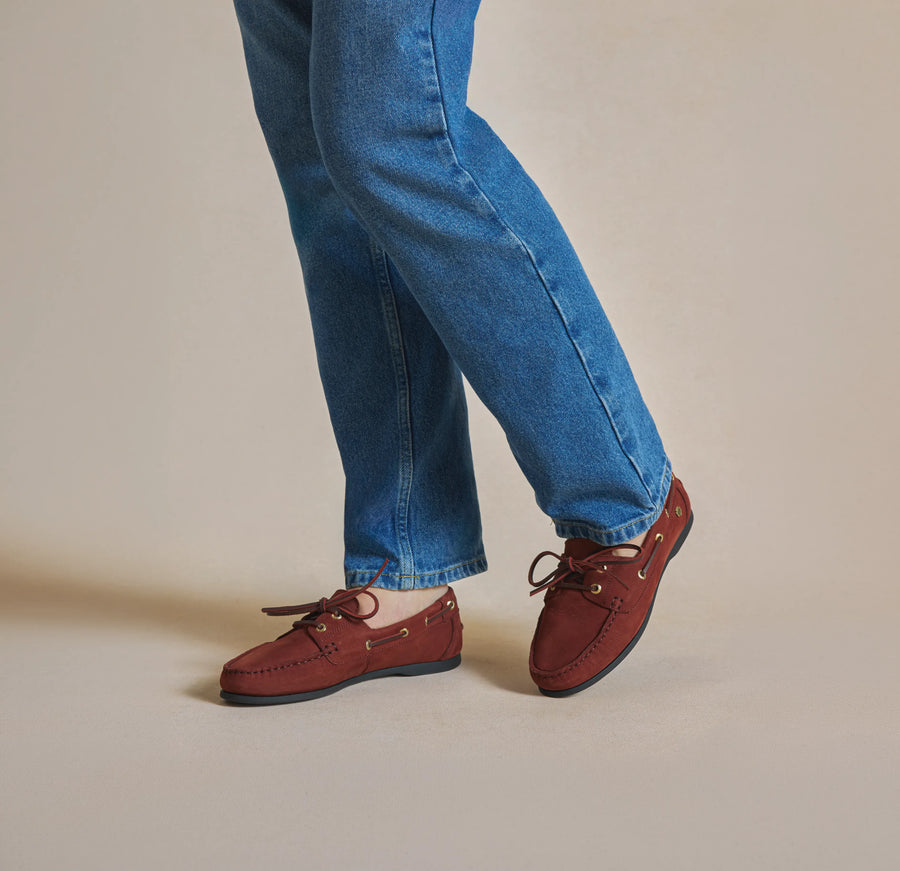 Salcombe - Women's Deck Shoes - Port