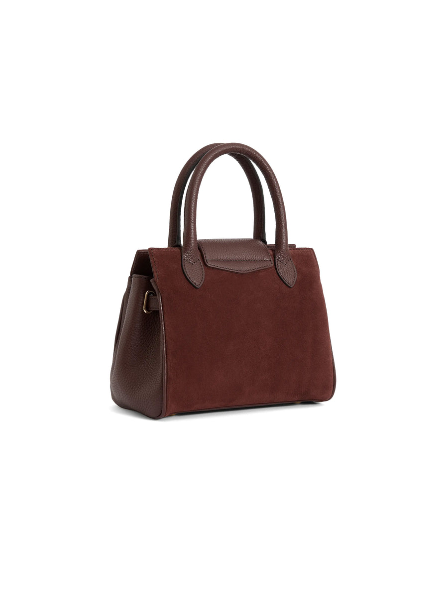 Windsor - Women's Handbag - Port Suede