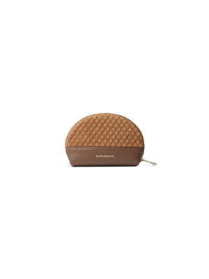 The Quilted Chiltern Coin Purse - Tan