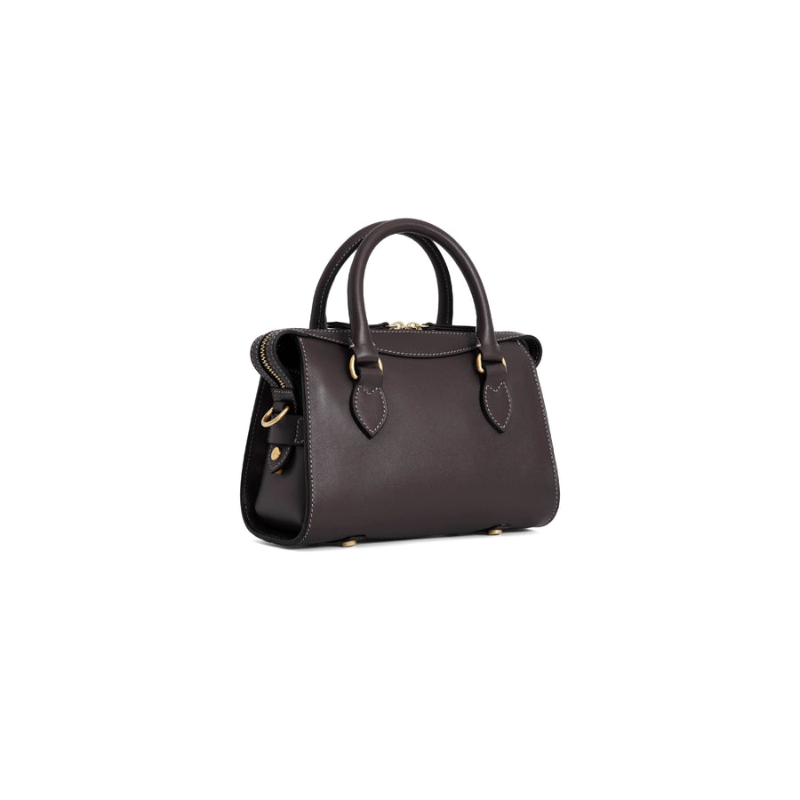 Kew - Mini Kew - Mahogany Leather