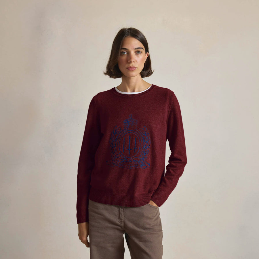 Annie - Women's Jumper - Port