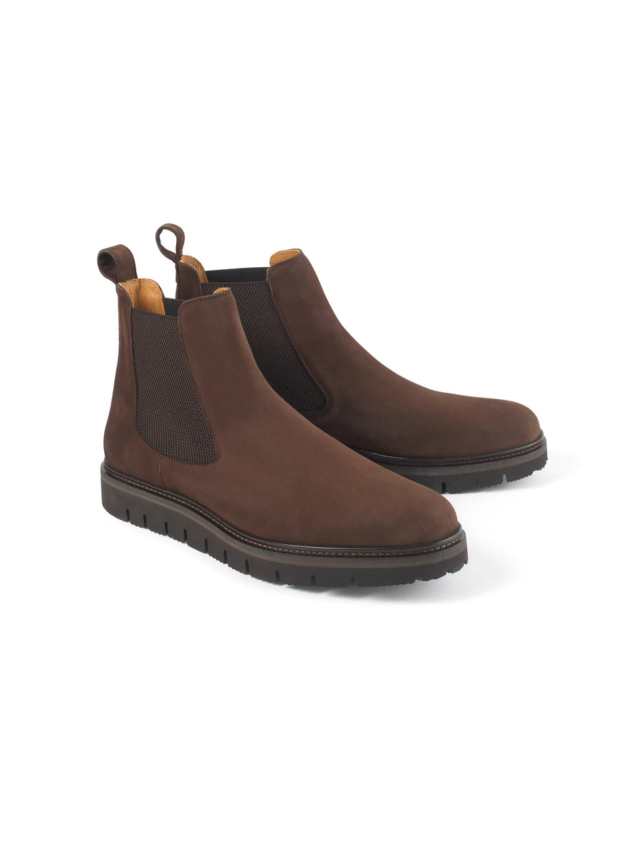 Tickeridge - Chocolate Nubuck - Ankle Boots
