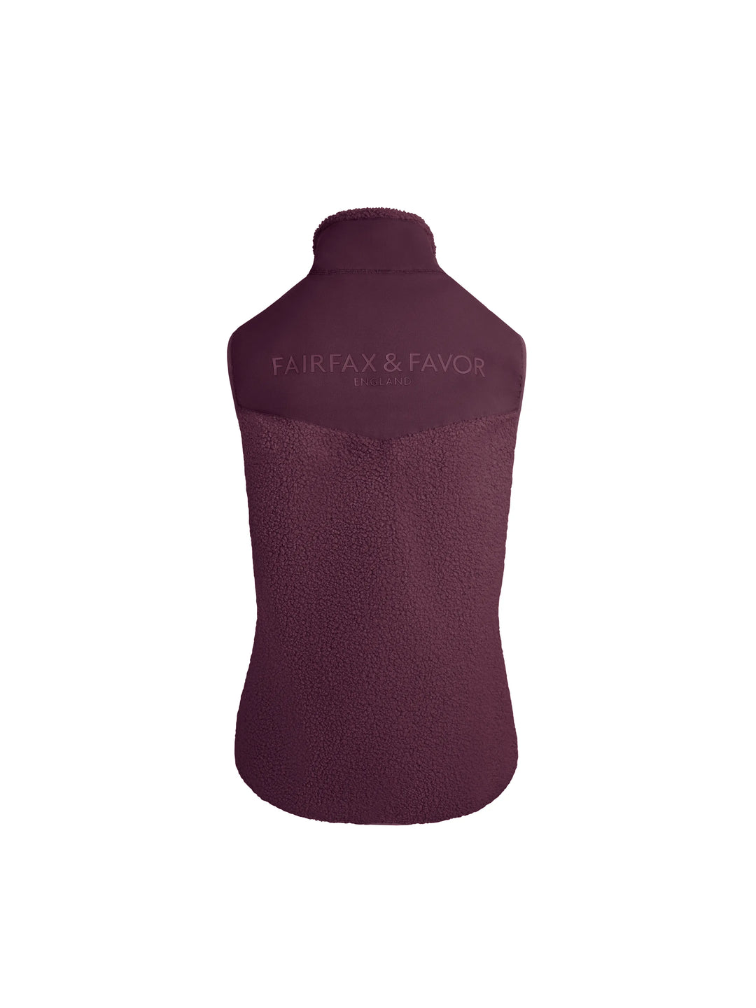 Agnes Fleece Gilet - Port - Jackets