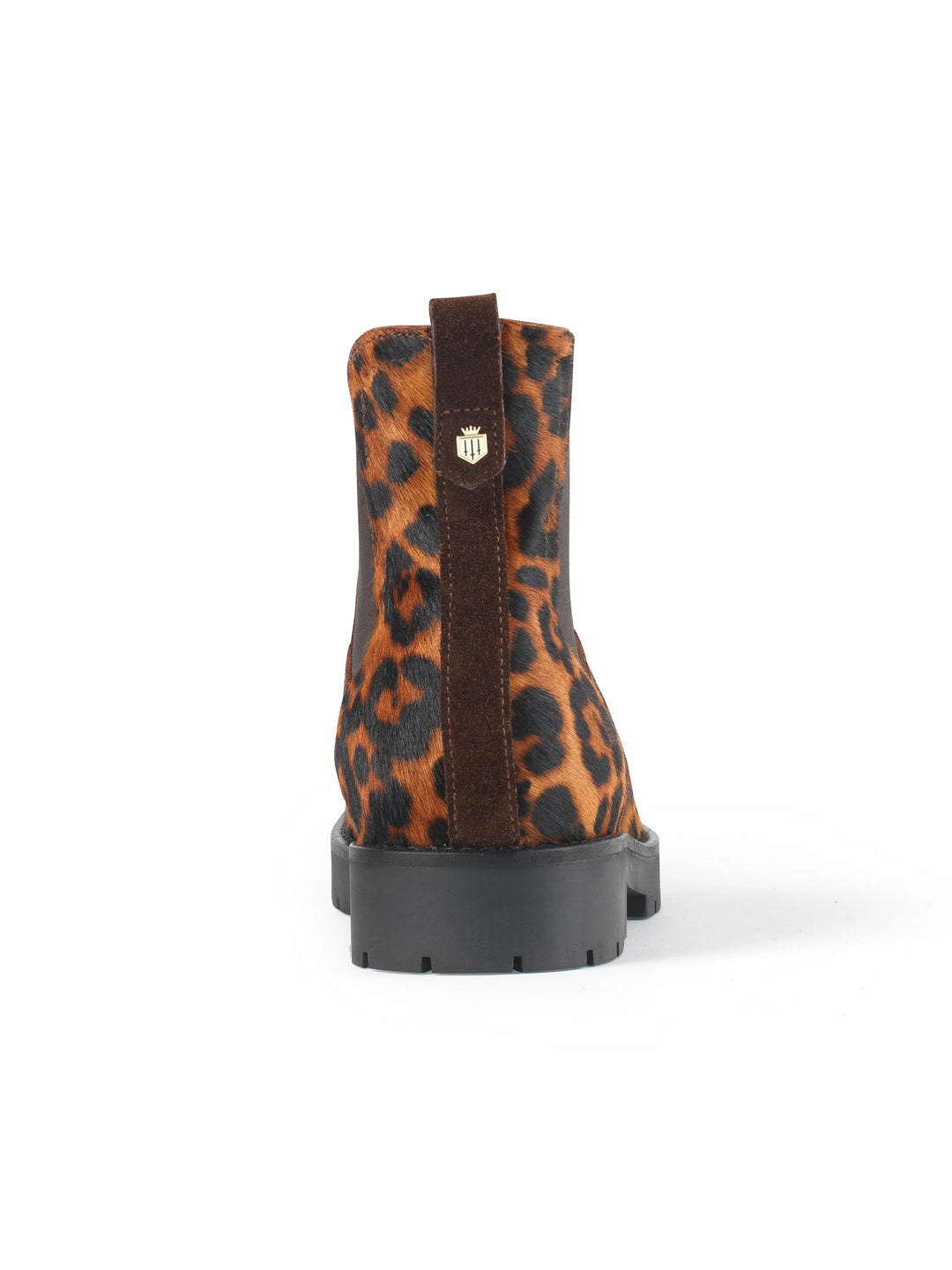 Sheepskin Boudica - Leopard Haircalf - Ankle Boots
