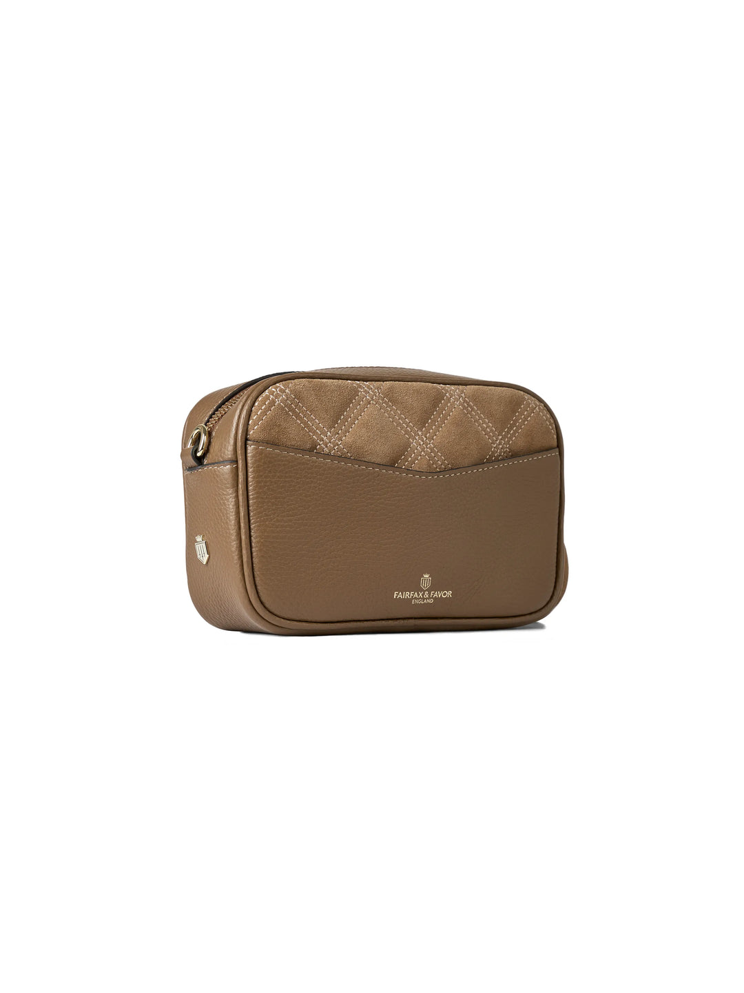 Farnham - Quilted Tan Suede - Bags