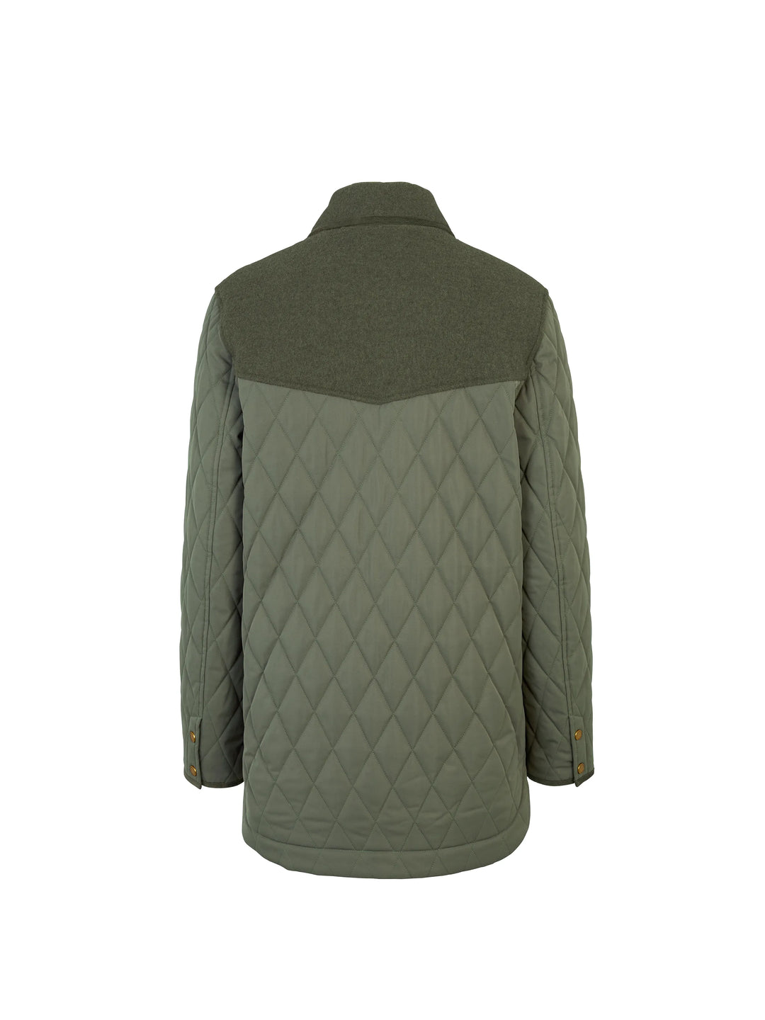 Lorna Quilted Jacket - Khaki - Jackets