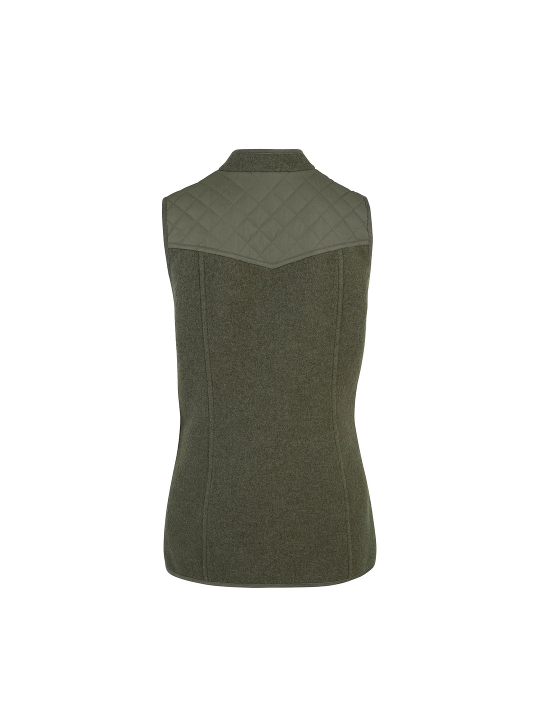 Lorna Quilted Gilet - Khaki - Jackets