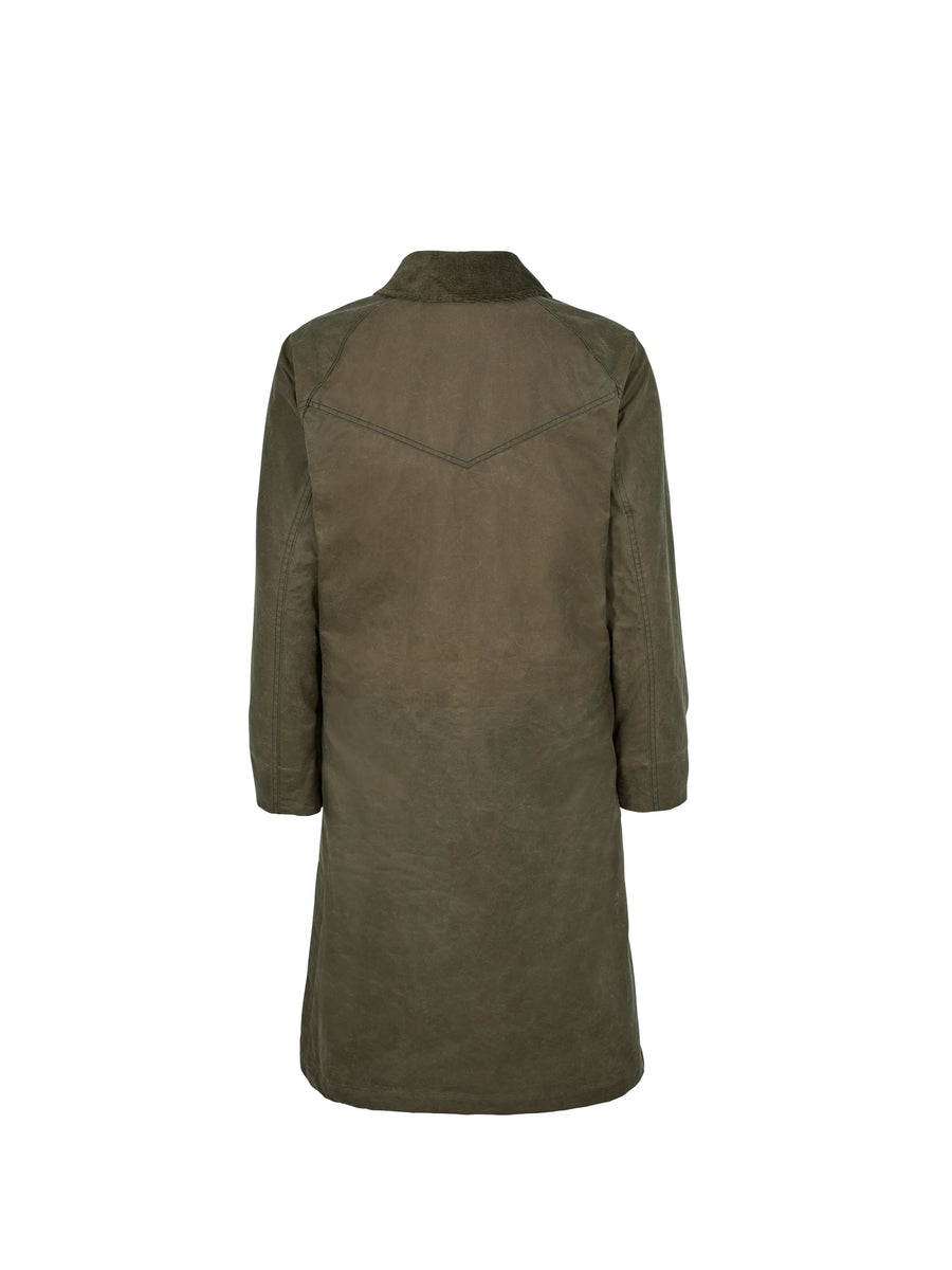 Nina Wax Coat - Clay - Coats