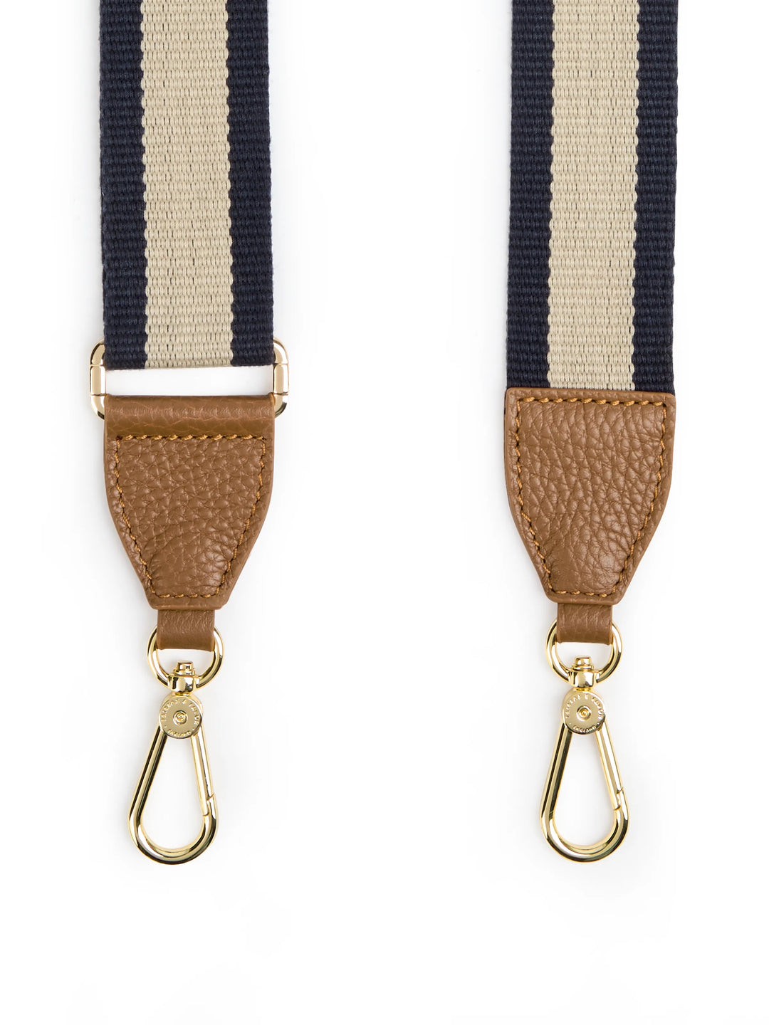 Signature Webbing Strap - Navy/Cream - Other