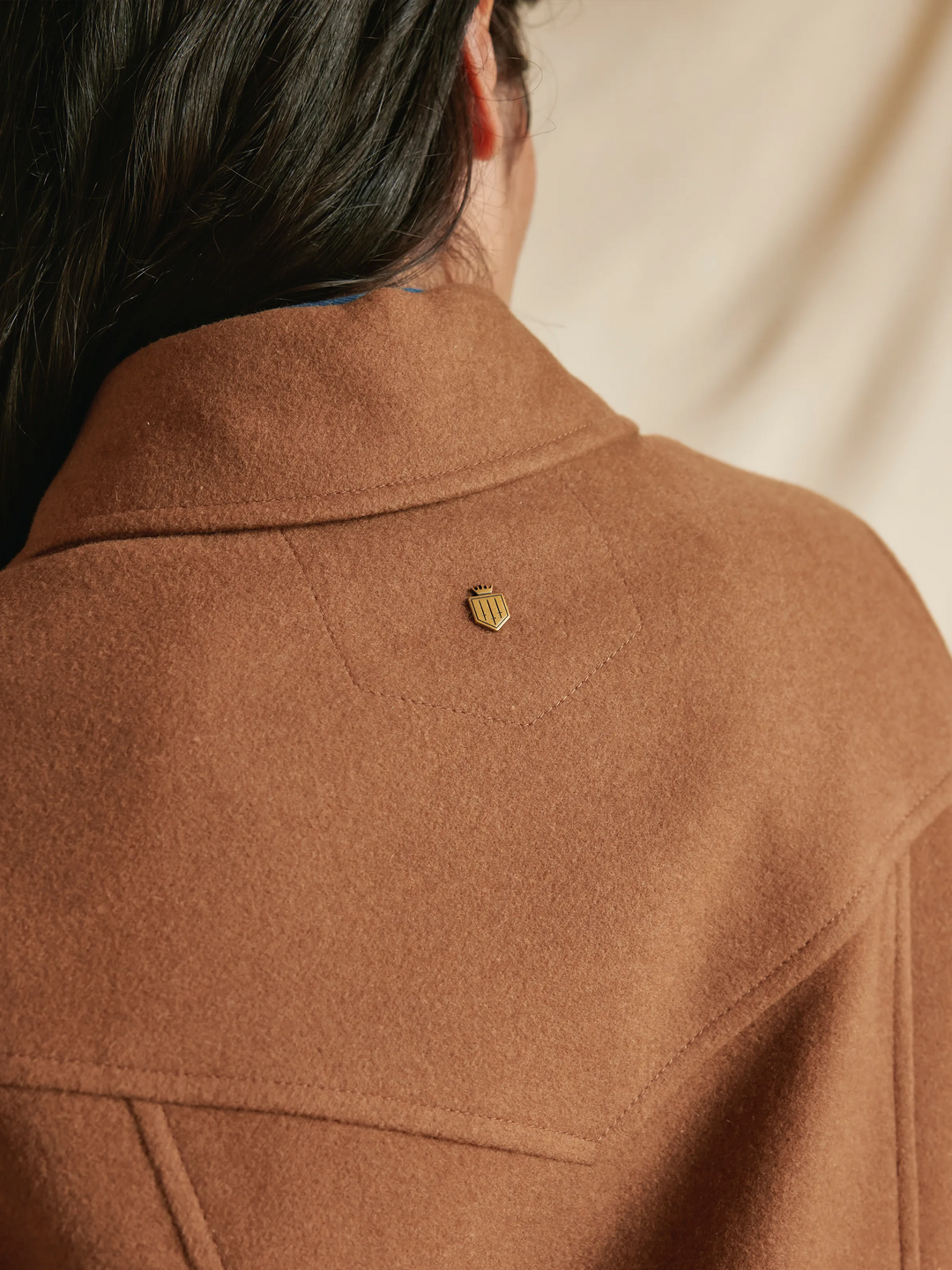Callie Jacket - Tan Wool - Jackets