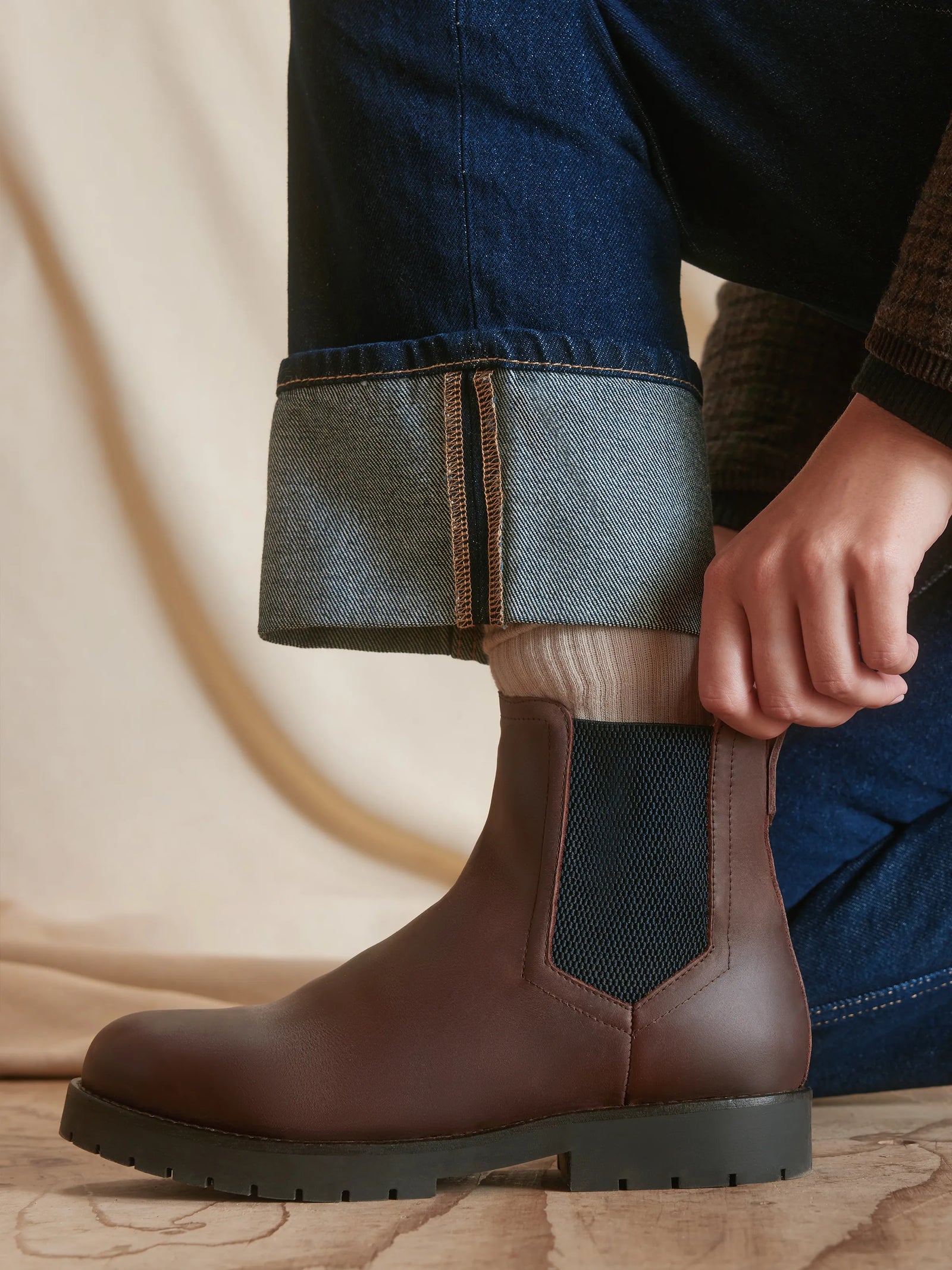 Sheepskin Boudica Mahogany