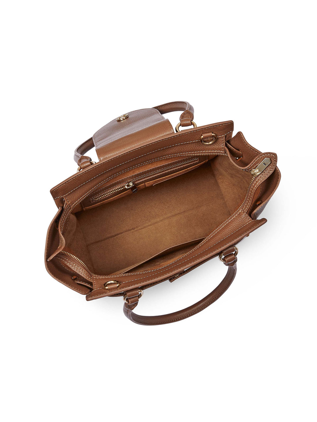 Windsor Tote - Tan Suede - Bags
