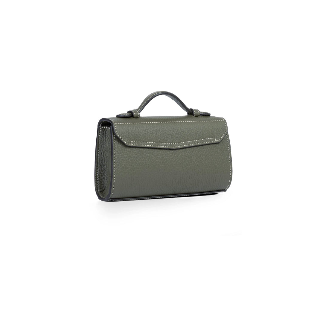 Town & Country - Mini Clutch Bag - Evergreen Leather - Bags