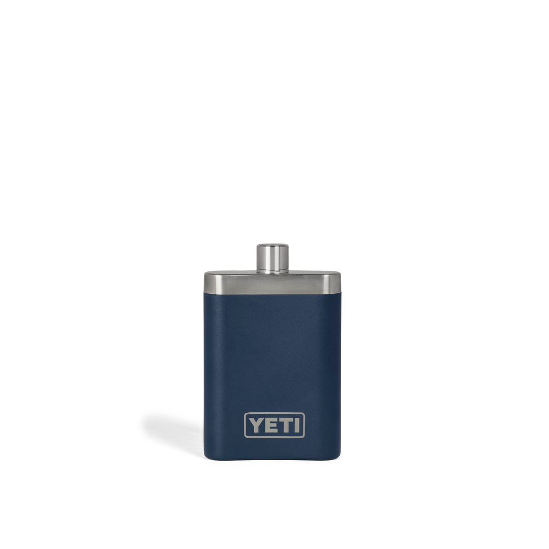 YETI 207ml Rambler Flask - Navy - Lifestyle