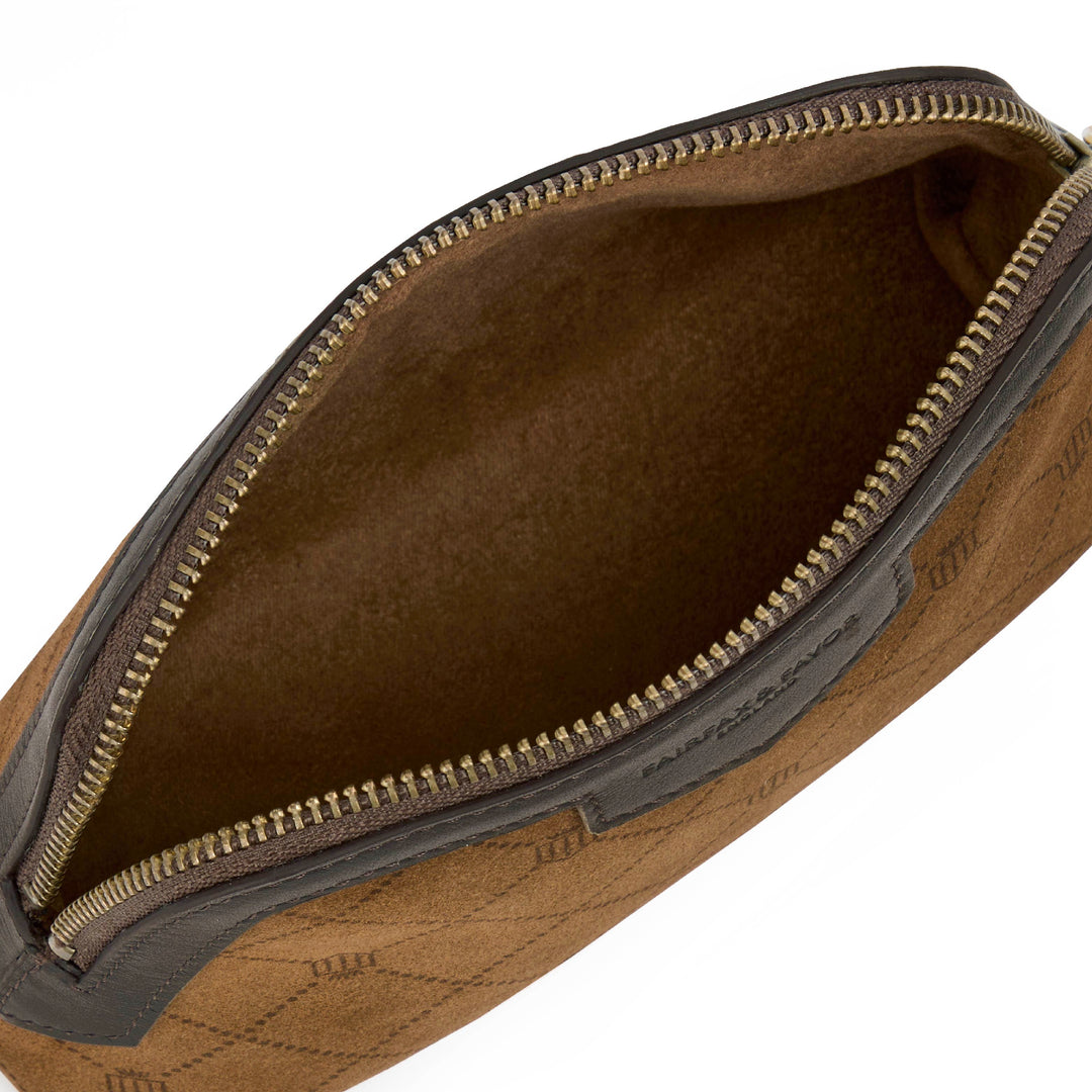 Bircham Pouch - Tan Suede - SLGs