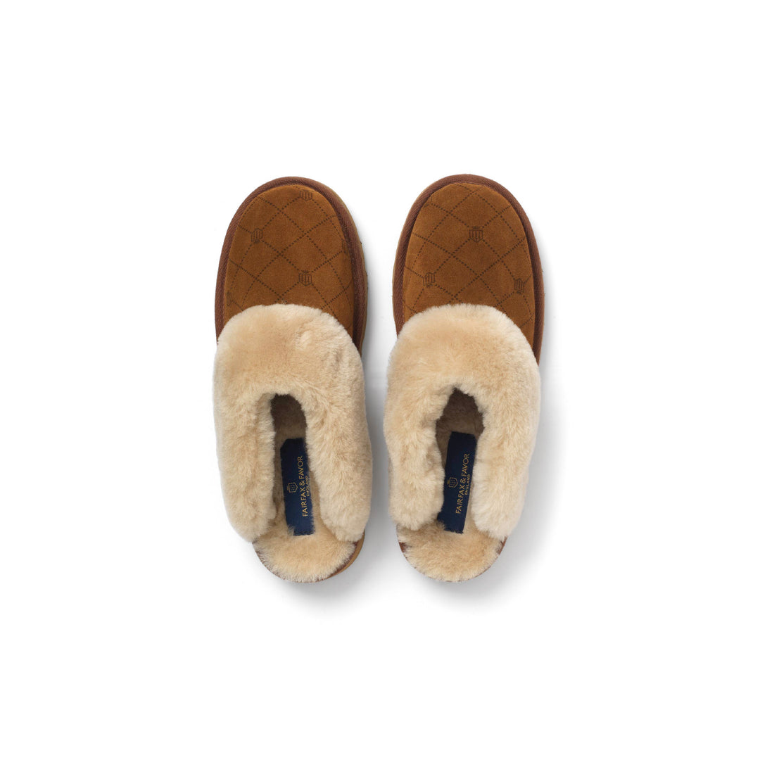 Glencoe Slipper - Tan Suede - Shoes