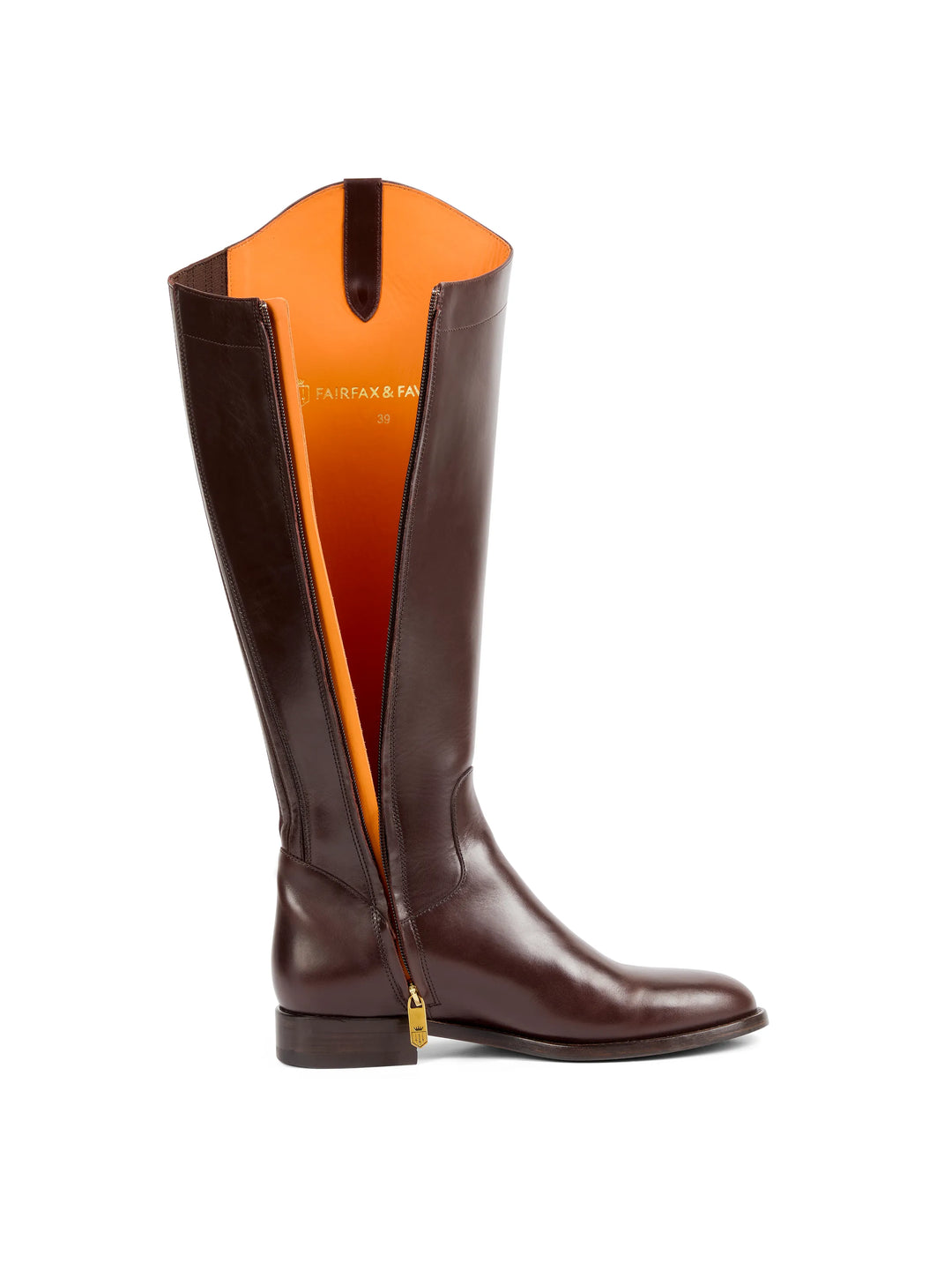 Fairford - Mahogany Leather - Tall Boots