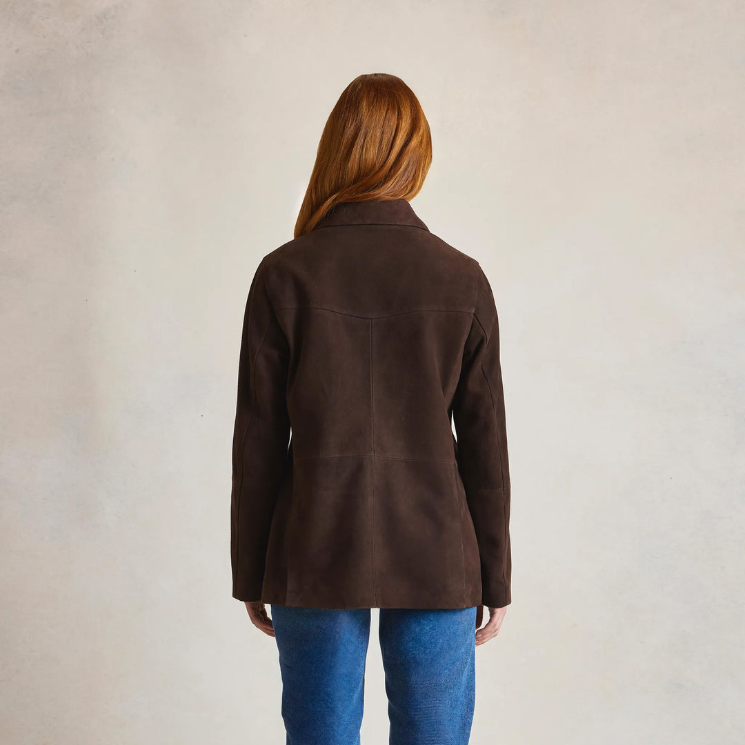Orla - Chocolate Suede - Jackets