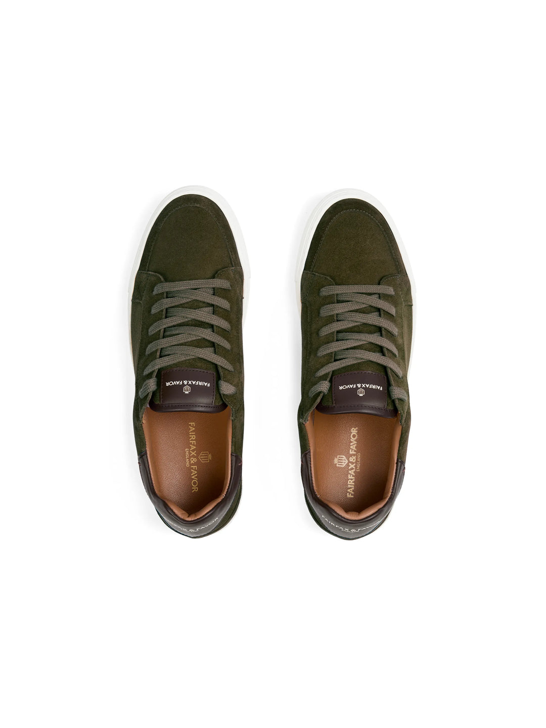 Holbourne - Khaki Suede - Trainers