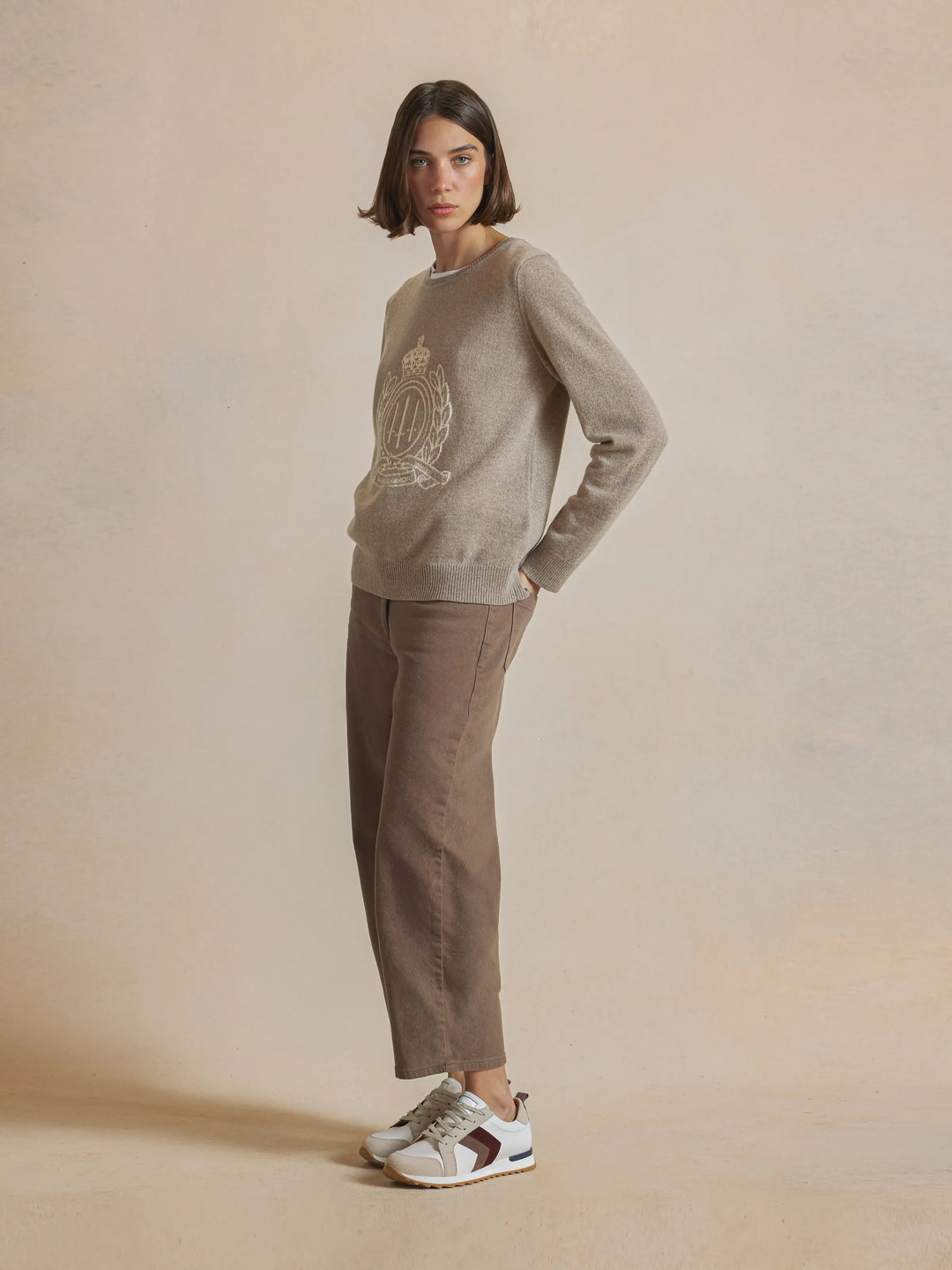 Annie Jumper - Mushroom - Knitwear