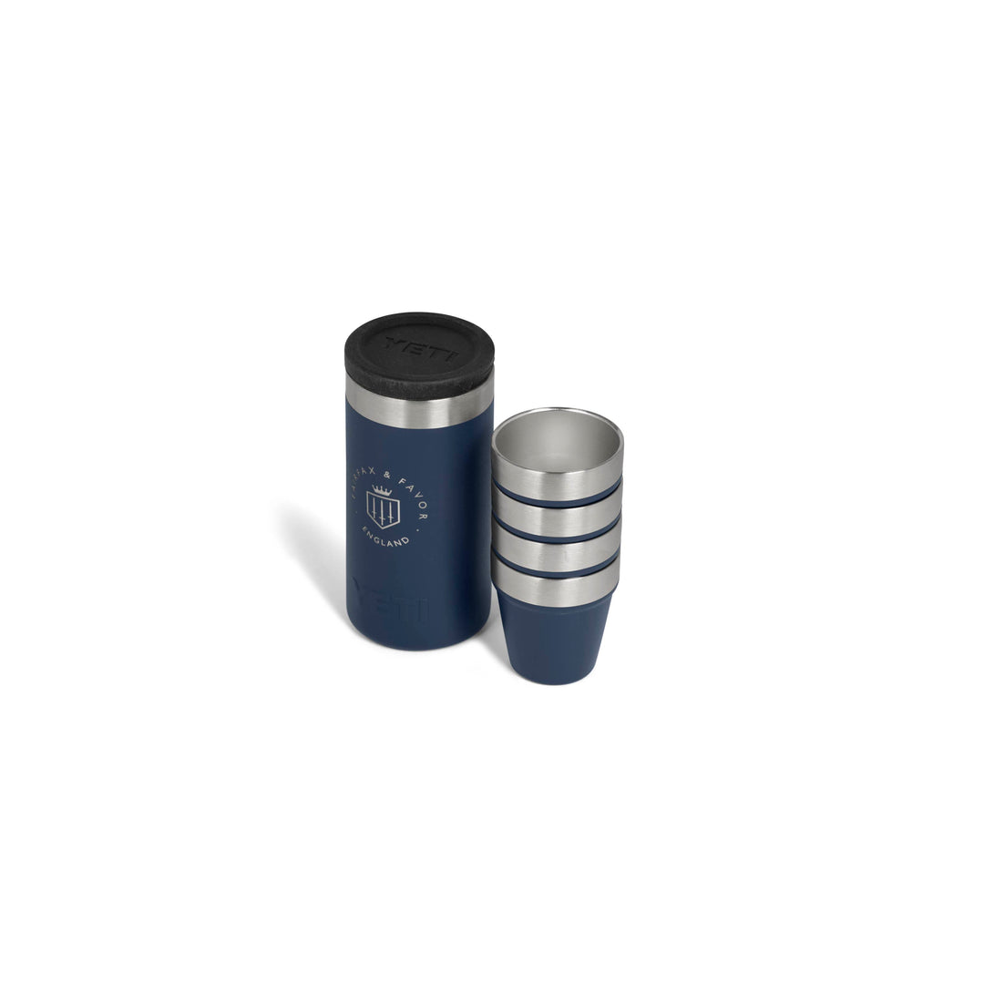 YETI 48ml Rambler Shot Glasses - Navy - Lifestyle