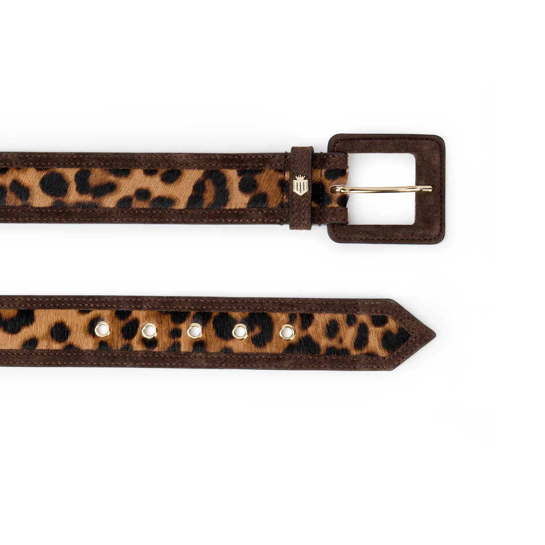 Marseille Belt - Leopard Haircalf - SLGs