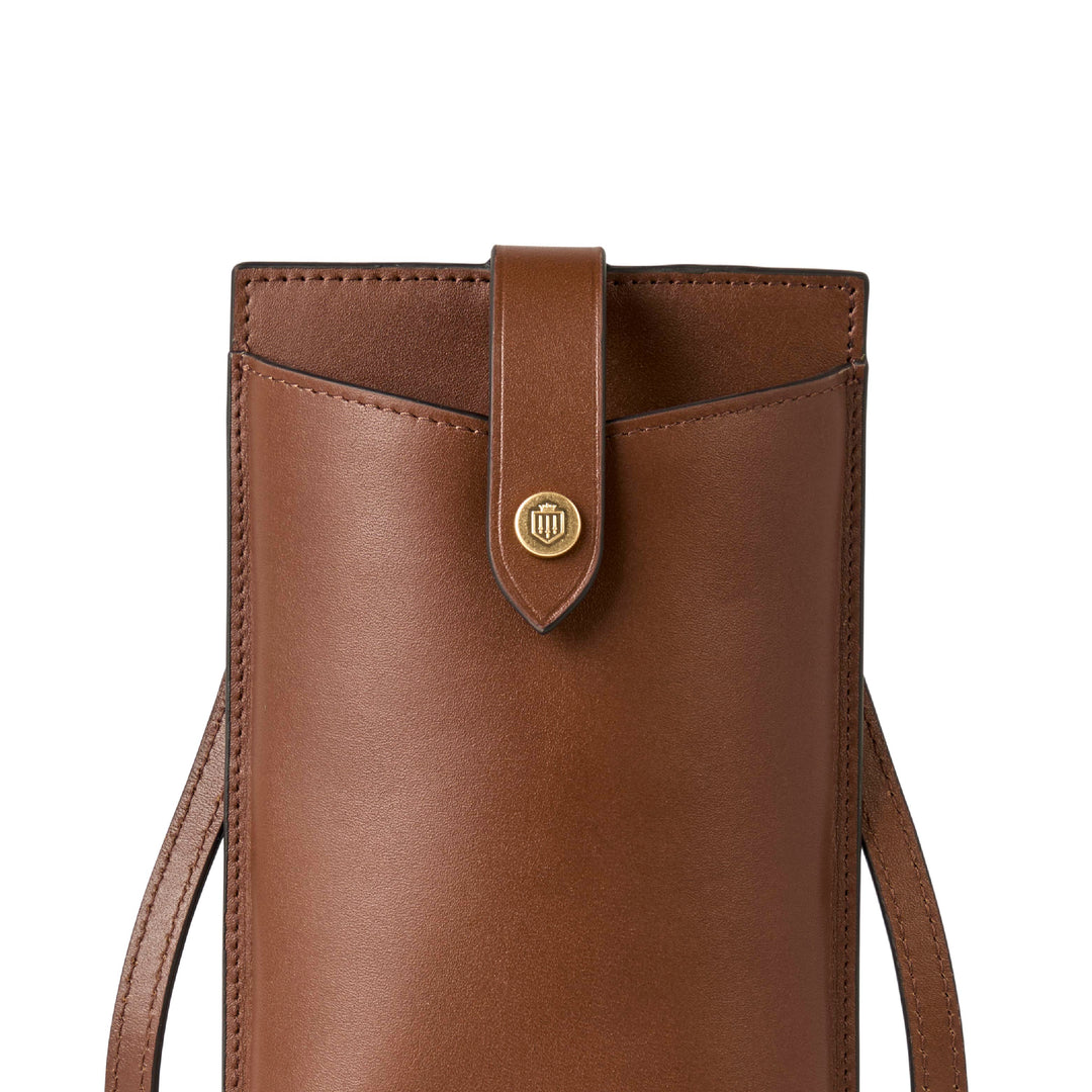 Phone Pouch - Tan Leather - SLGs