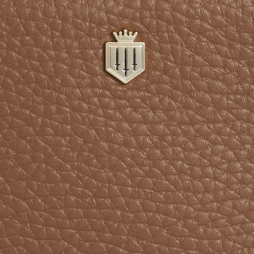 Purse Key Ring - Tan Leather - SLGs