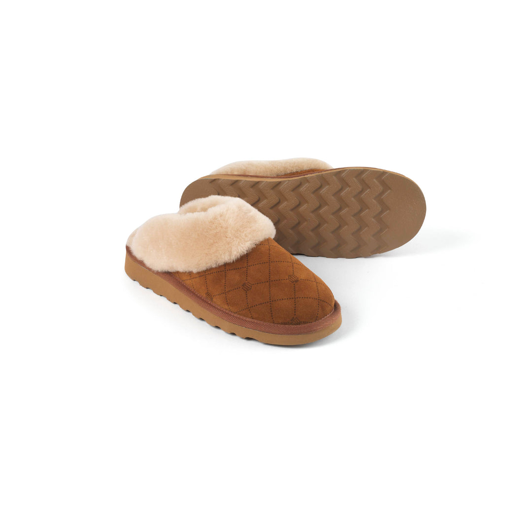 Glencoe Slipper - Tan Suede - Shoes