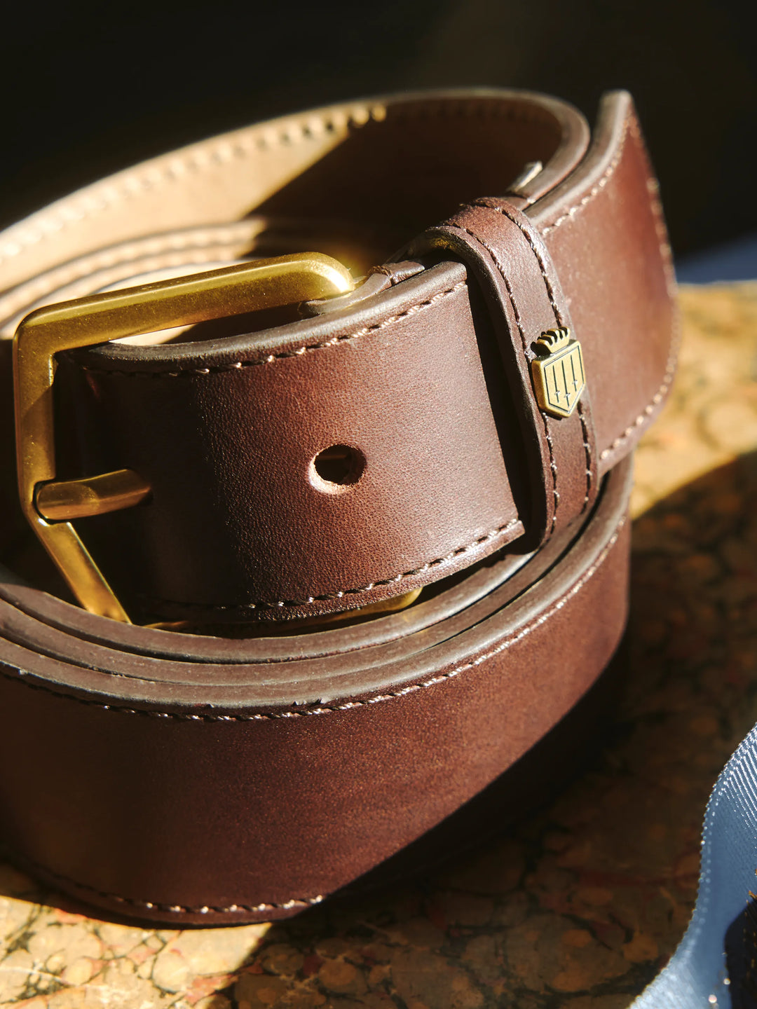 Wentworth Belt - Mahogany Leather - SLGs
