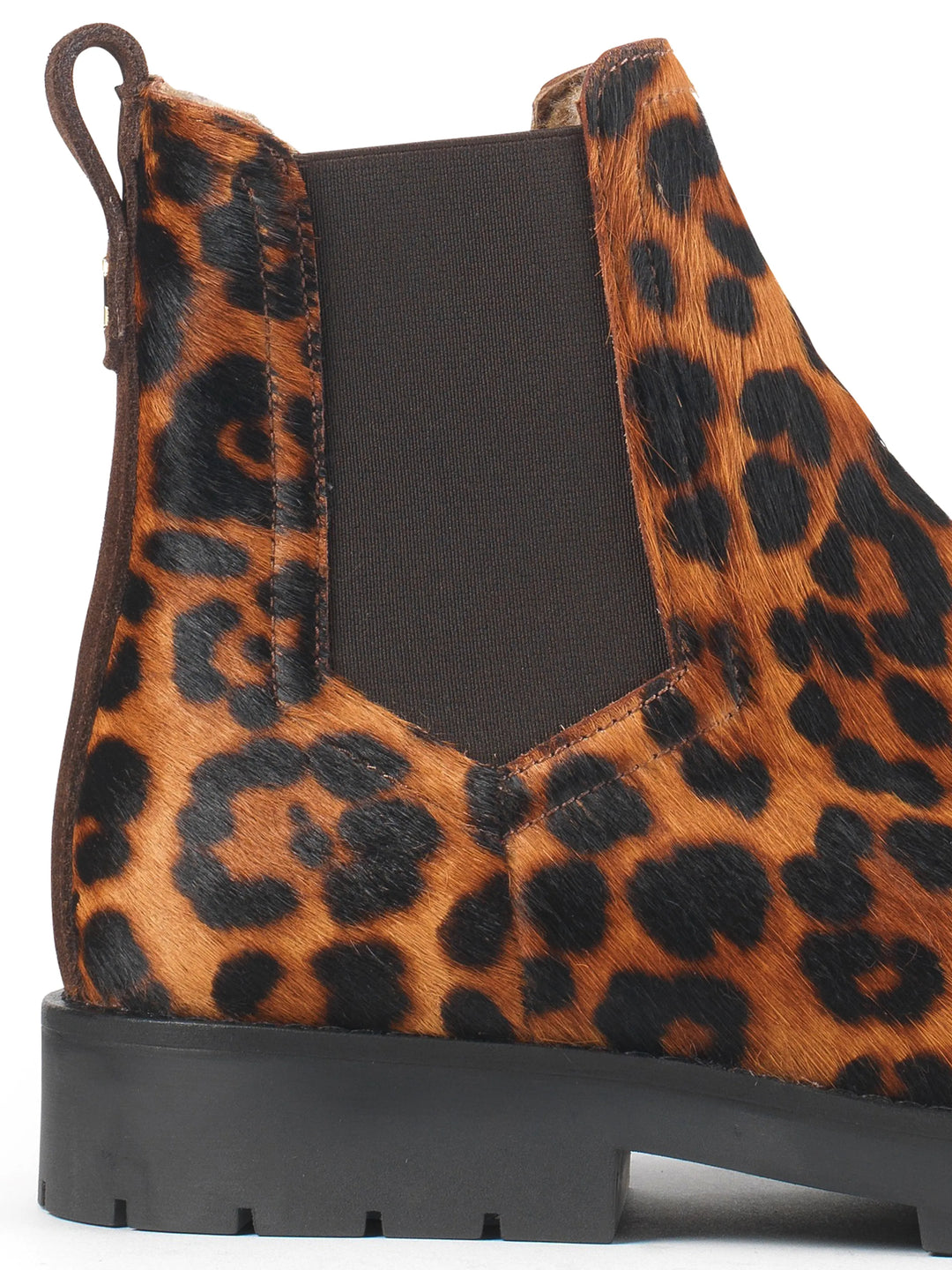 Sheepskin Boudica - Leopard Haircalf - Ankle Boots