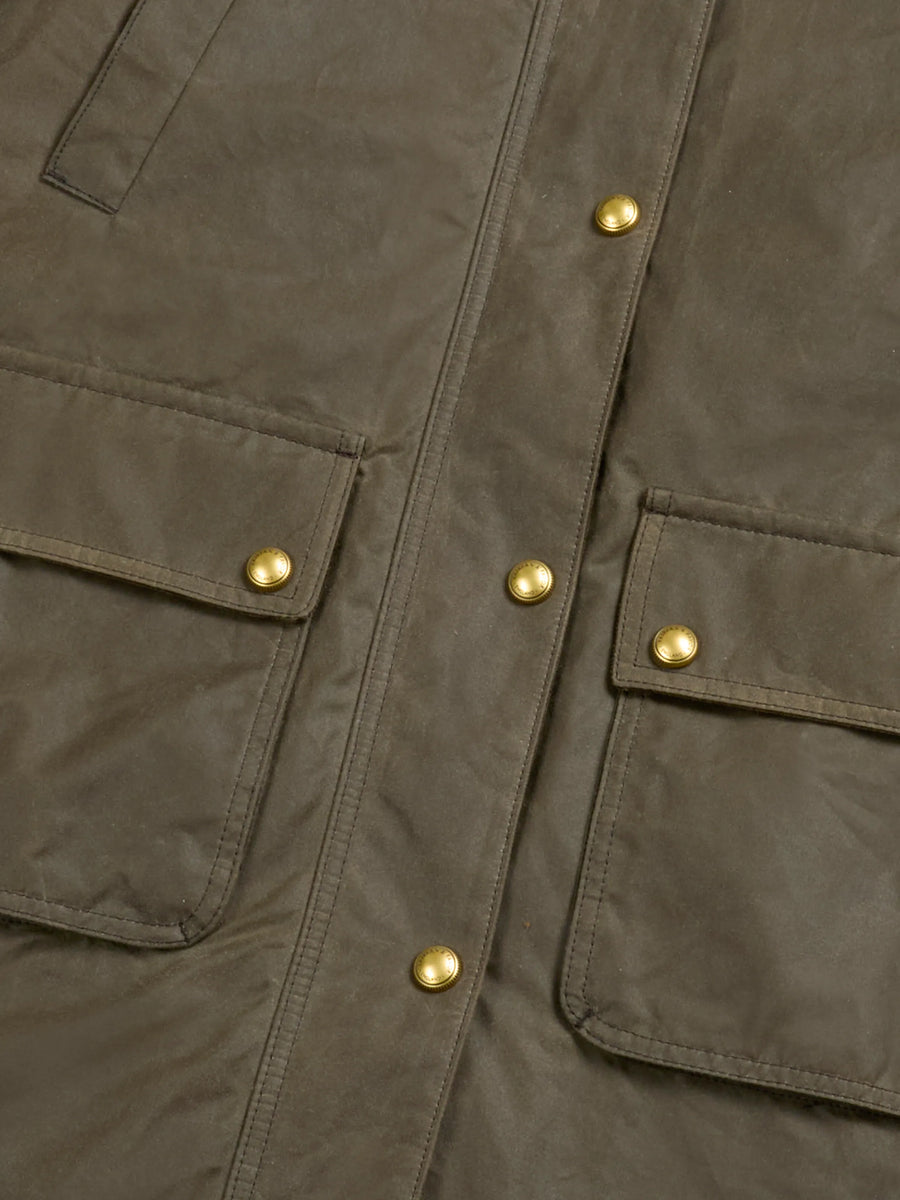 Nina Wax Coat - Clay - Coats