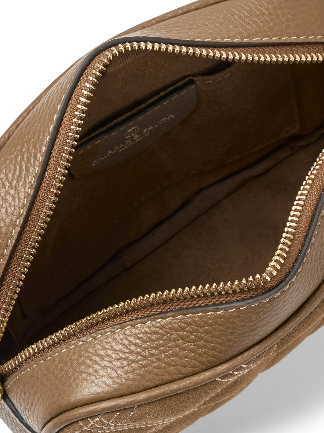 Farnham - Quilted Tan Suede - Bags