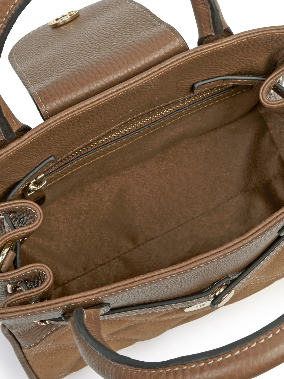 Mini Windsor - Quilted Tan Suede - Bags