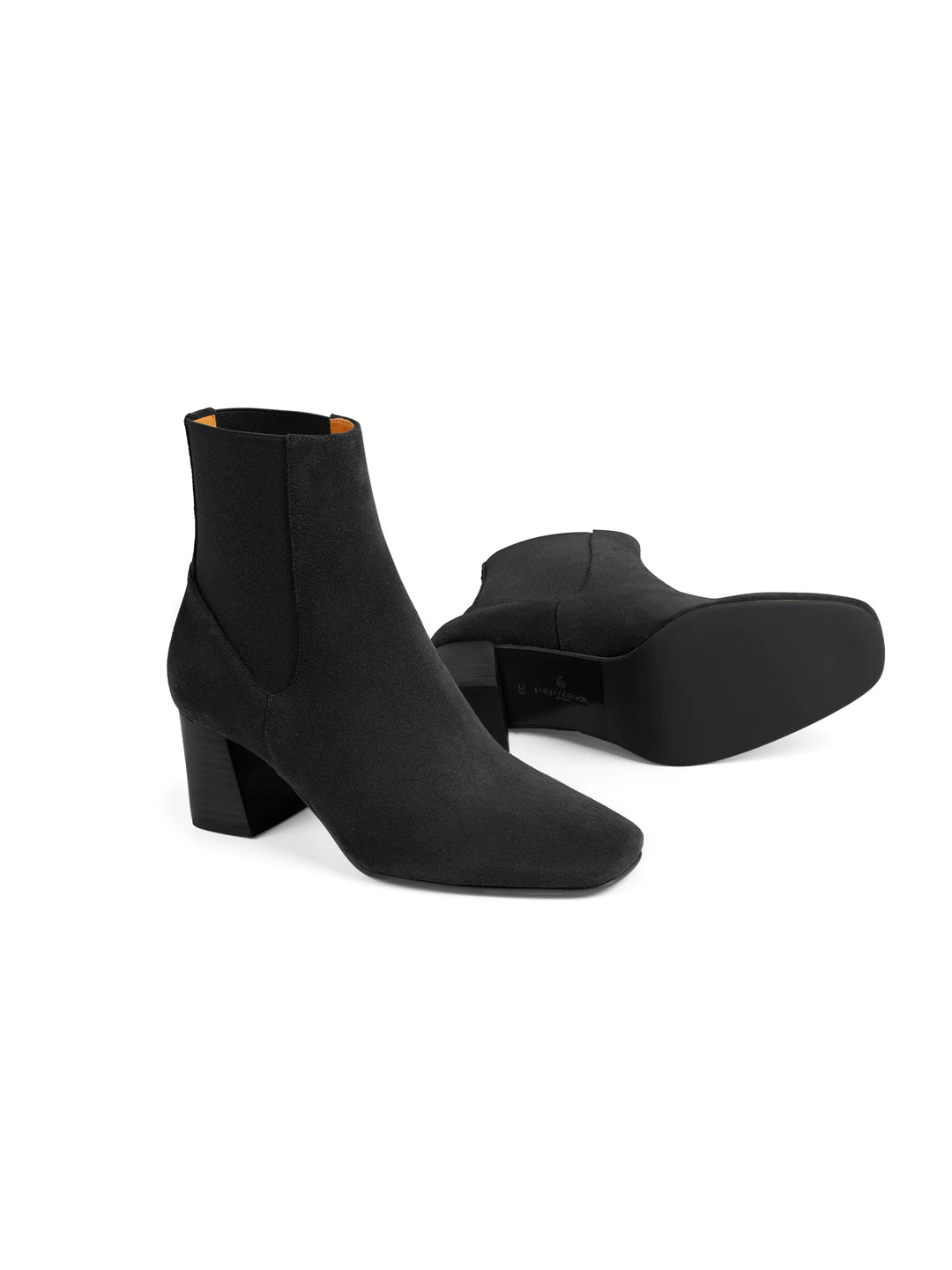 Milford Ankle Boot - Black Suede - Ankle Boots