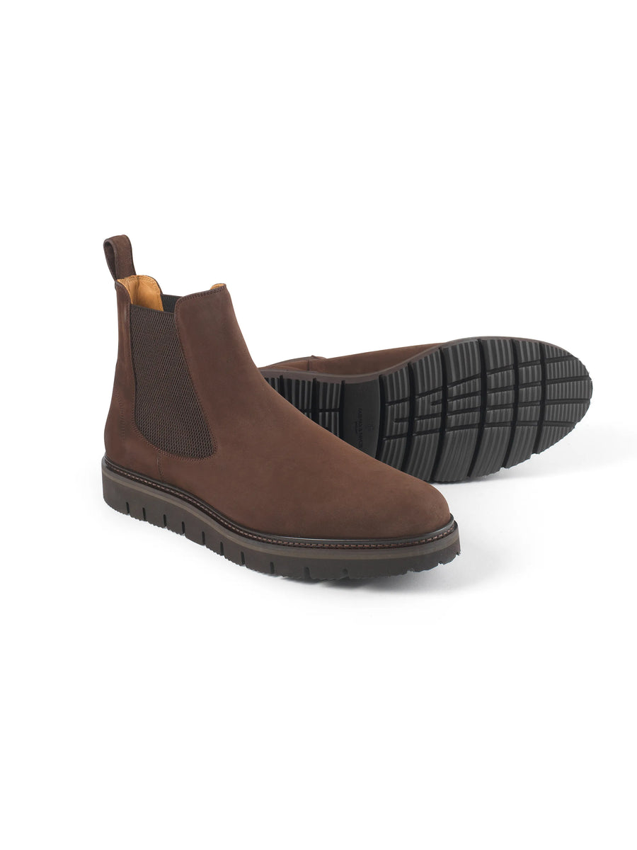 Tickeridge - Chocolate Nubuck - Ankle Boots