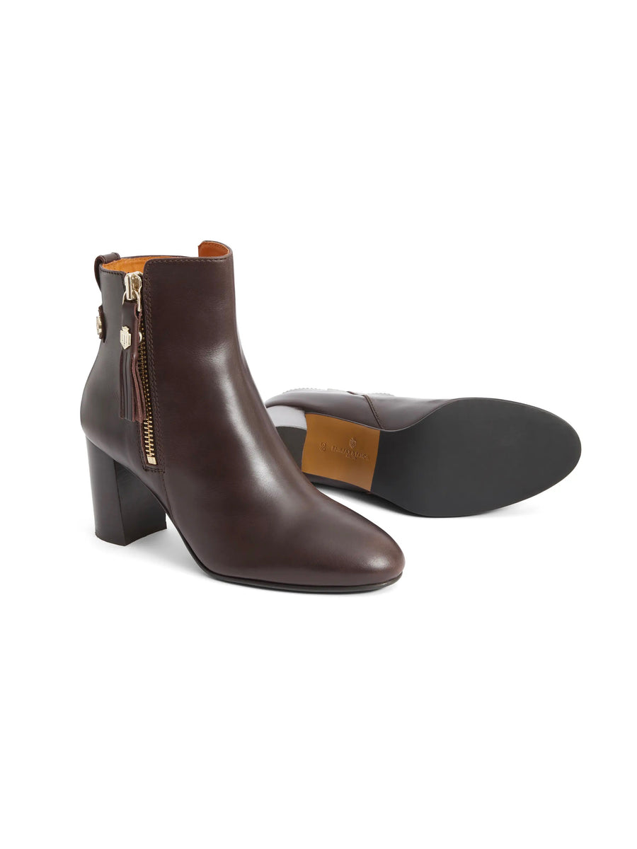 Oakham - Mahogany Leather - Ankle Boots