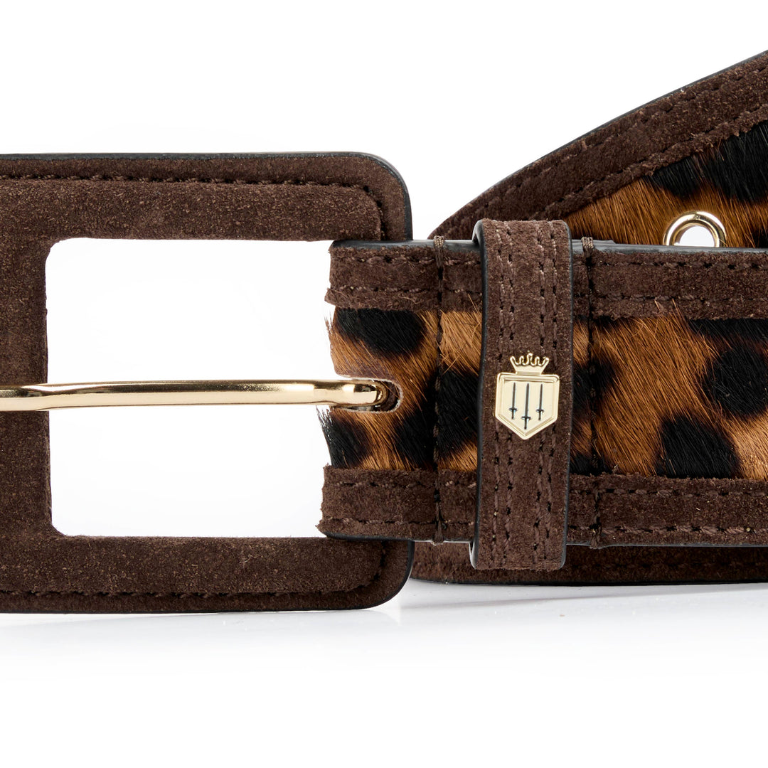 Marseille Belt - Leopard Haircalf - SLGs