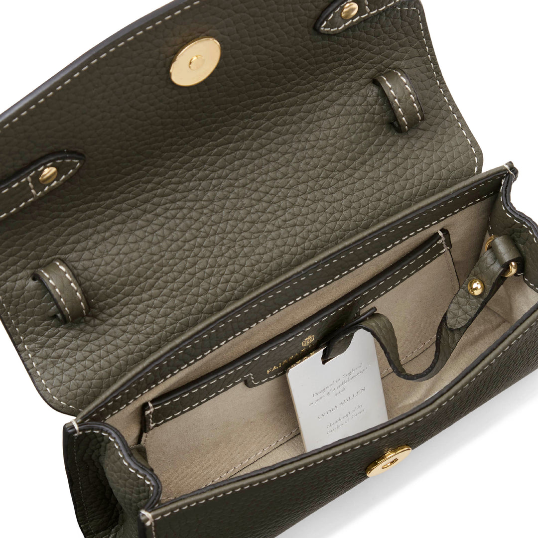 Town & Country - Mini Clutch Bag - Evergreen Leather - Bags