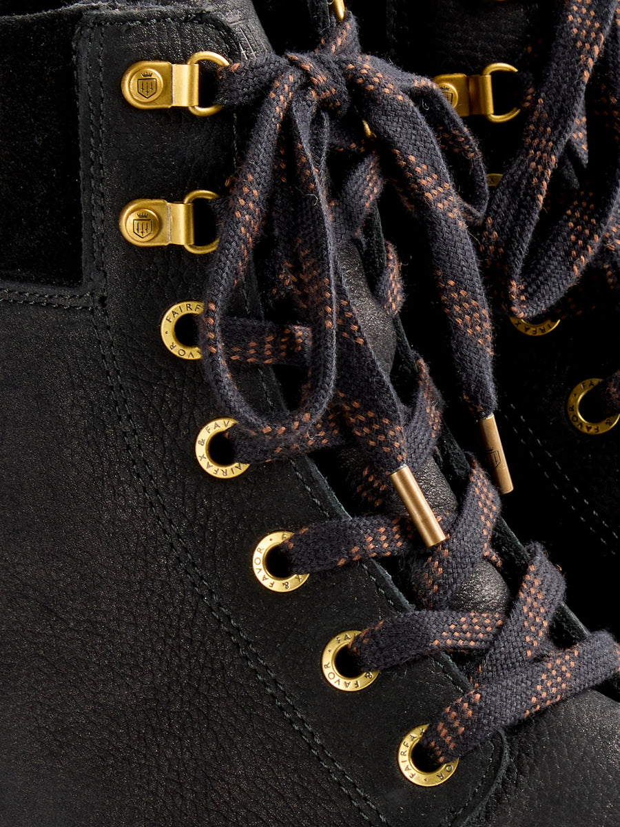 Galway - Black Nubuck - Ankle Boots