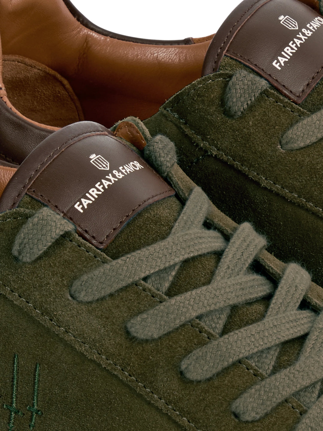 Holbourne - Khaki Suede - Trainers