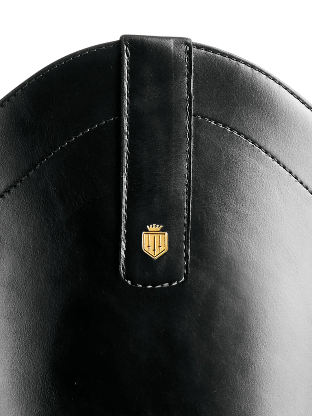 Fairford - Black Leather - Tall Boots
