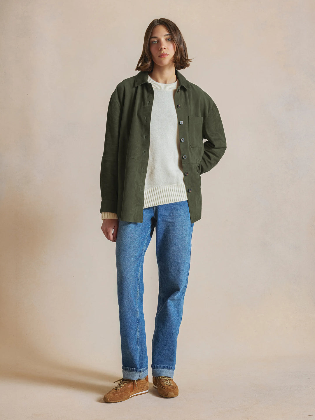 Chawston Trainer - Tan Suede - Trainers